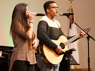 Southern Adventist University student worship leaders
