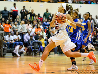 Washington Adventist University women's basketball player